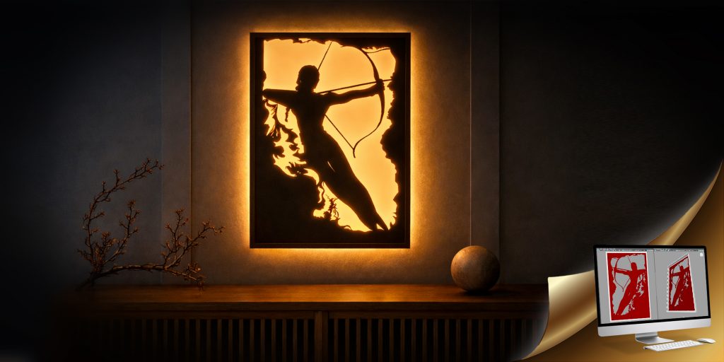 déco lumineuse impression 3d